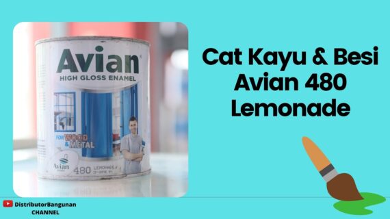 Distributor Cat Avian, Jual Cat Avian Di Bandung, Cat Kayu & Besi Avian 480 Lemonade