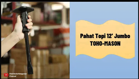 Toko Bangunan Jual Bahan Bangunan, Jual Pahat Topi Di Bandung, Pahat Topi 12′ Jumbo TOHO MASON