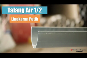 Toko Bangunan Jual Bahan Bangunan, Jual Talang Air Di Bandung, Talang Air 1/2 Lingkaran Putih