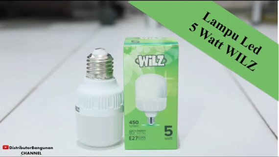 Distributor Alat Listrik, Jual Alat Listrik Di Bandung, Lampu Led 5 Watt WILZ