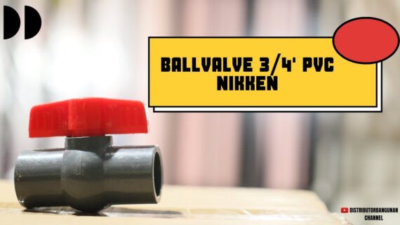 Toko Bangunan Jual Bahan Bangunan, Jual Ballvalve di Bandung, Ballvalve 3/4′ Pvc NIKKEN