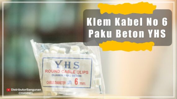 Distributor Alat Listrik, Jual Alat Listrik di Bandung, Klem Kabel No 6 Paku Beton YHS