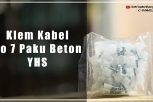 Distributor Alat Listrik, Jual Alat Listrik di Bandung, Klem Kabel No 7 Paku Beton YHS