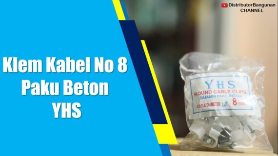 Distributor Alat Listrik, Jual Alat Listrik di Bandung, Klem Kabel No 8 Paku Beton YHS