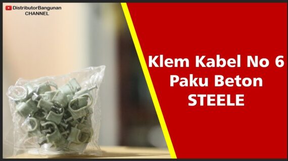 Distributor Alat Listrik, Jual Alat Listrik di Bandung, Klem Kabel No 6 STEELE