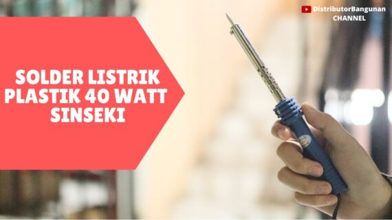 Distributor Alat Listrik, Jual Alat Listrik di Bandung, Solder Listrik Plastik 40 Watt SINSEKI