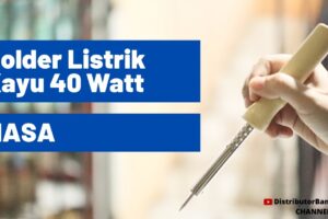 Distributor Alat Listrik, Jual Alat Listrik di Bandung, Solder Listrik Kayu 40 Watt NASA