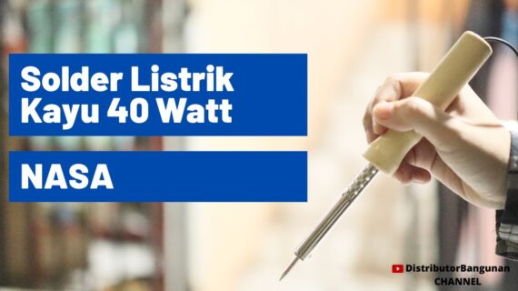 Distributor Alat Listrik, Jual Alat Listrik di Bandung, Solder Listrik Kayu 40 Watt NASA
