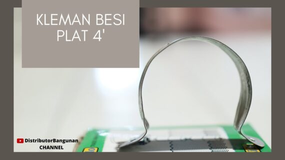 Toko Bangunan Jual Bahan Bangunan, Jual Kleman Di Bandung, Kleman Besi Plat 4′
