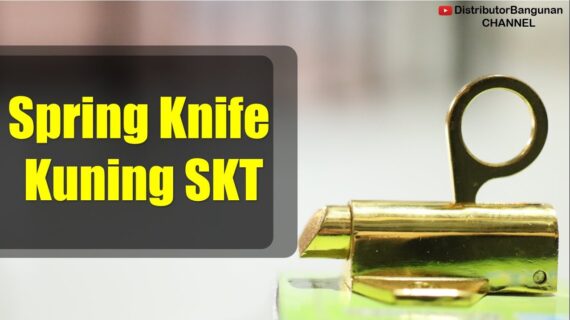 Toko Bangunan Jual Bahan Bangunan, Jual Spring Knife di Bandung, Spring Knife Kuning SKT