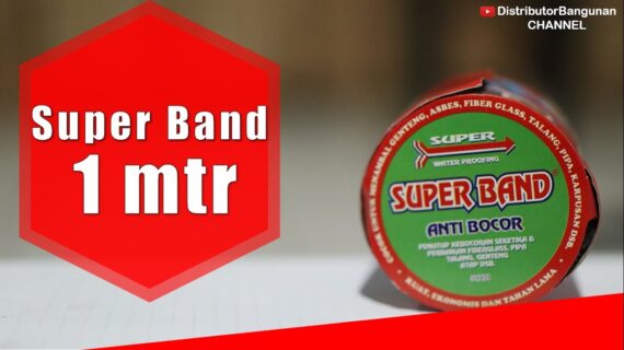 Toko Bangunan Jual Bahan Bangunan, Jual Super Band Di Bandung, Super Band 1 mtr