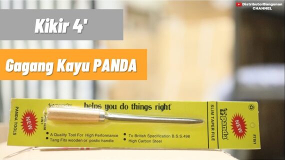 Toko Bangunan Jual Bahan Bangunan, Jual Kikir di Bandung, Kikir 4′ Gagang Kayu PANDA