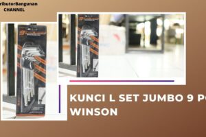 Toko Bangunan Jual Bahan Bangunan, Jual Kunci L Set di Bandung, Kunci L set Jumbo 9 Pcs WINSON