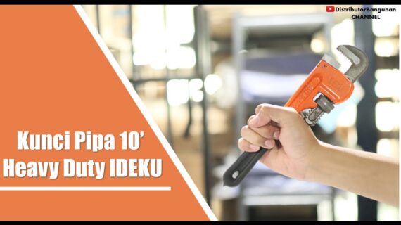 Toko Bangunan Jual Bahan Bangunan, Jual Kunci Pipa di Bandung, Kunci Pipa 10′ Heavy Duty IDEKU