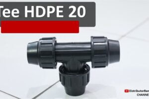 Toko Bangunan Jual Bahan Bangunan, Jual Fitting HDPE di Bandung, Tee HDPE 20 Compression Tee