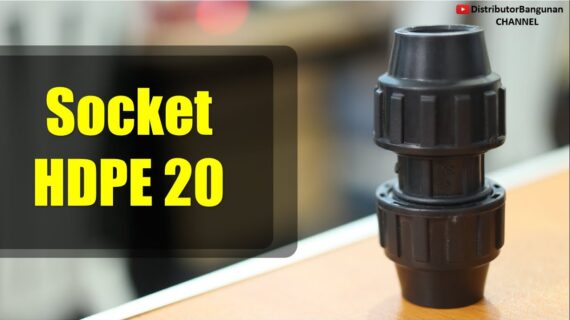 Toko Bangunan Jual Bahan Bangunan, Jual Fitting HDPE di Bandung, Socket HDPE 20 Compression Coupling