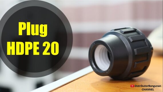 Toko Bangunan Jual Bahan Bangunan, Jual Fitting HDPE di Bandung, Plug HDPE 20 Compression Plug
