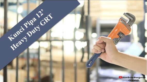 Toko Bangunan Jual Bahan Bangunan, Jual Kunci Pipa di Bandung, Kunci Pipa 12′ Heavy Duty GRT