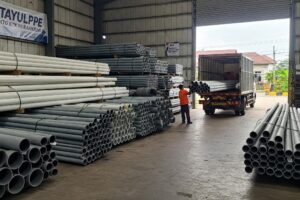 Distributor Bangunan | Distributor Pipa Pvc Bandung 19 Pemasangan pipa PVC 1 inch untuk proyek swasta Bandung