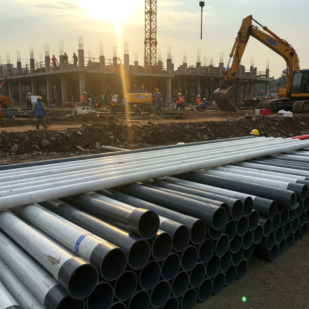 Instalasi pipa PVC 1 inch tahan panas Bandung