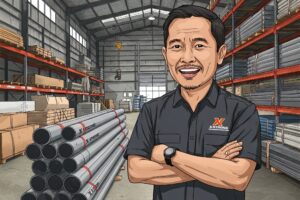 Pipa PVC 1 Inch Proyek Agritech Bandung Powerful Efektif