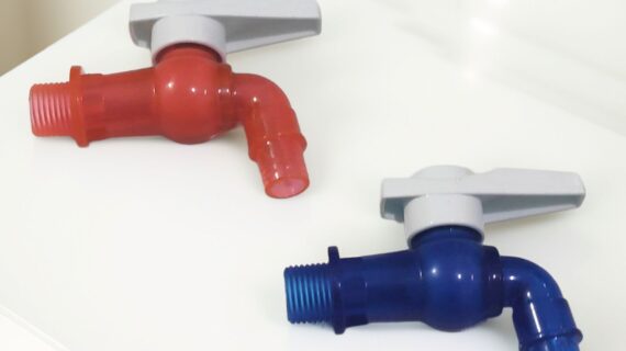 Kran 1/2′ Pvc Topi Transparan LT303 LOTUS