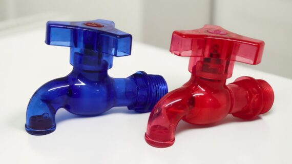 Kran 3/4 Pvc Segi 3 Transparan LT301 LOTUS