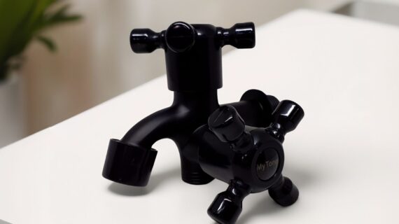 Kran Double Stainless Babet 1/2′ Baling MYTONE – Solusi Modern yang Keren dan Kokoh