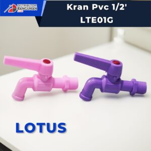 Distributor Selang Air 17 Kran Air 3/4 Pvc Segi 3 Transparan LT301 LOTUS