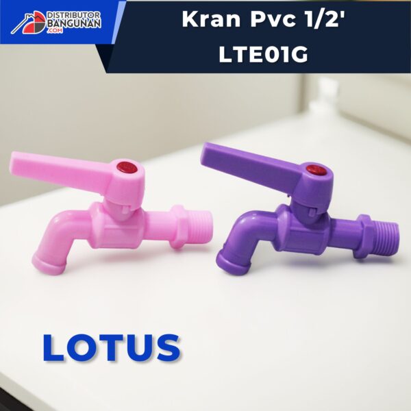 Kran Air 3/4 Pvc Segi 3 Transparan LT301 LOTUS