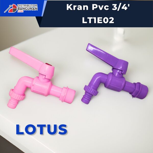 Kran 1/2' Pvc LTS303 Transparan LOTUS