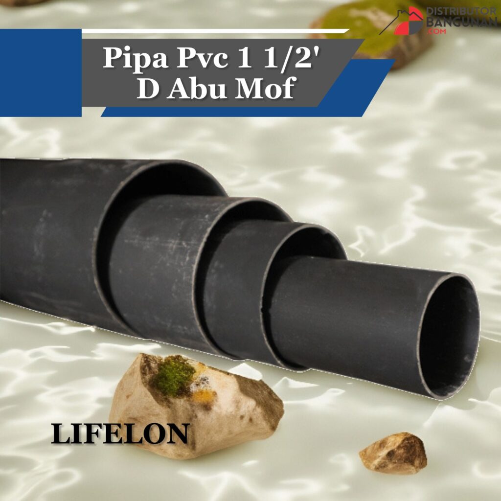 Pipa Pvc 1 1 2 D Abu Mof LIFELON