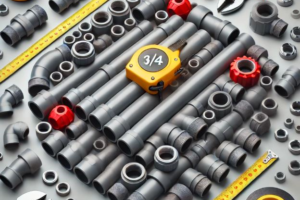Distributor Bangunan | Distributor Pipa Pvc Bandung 20 Pipa PVC 3/4 inch warna abu-abu untuk plumbing di Bandung, anti bocor dan kuat.