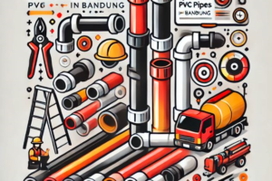 Distributor Bangunan | Distributor Pipa Pvc Bandung 19 Gambar ilustrasi Pipa PVC 3/4 inch fleksibel di Bandung yang mudah ditekuk, tahan lama, dan cocok untuk proyek bangunan besar maupun rumah tangga.