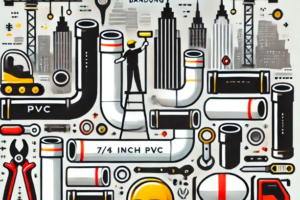 Distributor Bangunan | Distributor Pipa Pvc Bandung 20 Gambar ilustrasi Pipa PVC 3/4 inch untuk proyek konstruksi berkualitas tinggi di Bandung.