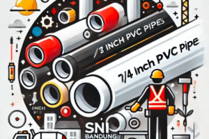 Distributor Bangunan | Distributor Pipa Pvc Bandung 19 Gambar ilustrasi Pipa PVC 3/4 inch SNI berkualitas untuk saluran air dan listrik di Bandung