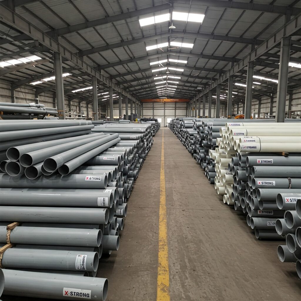 teknisi memasang pipa PVC Wavin Bandung