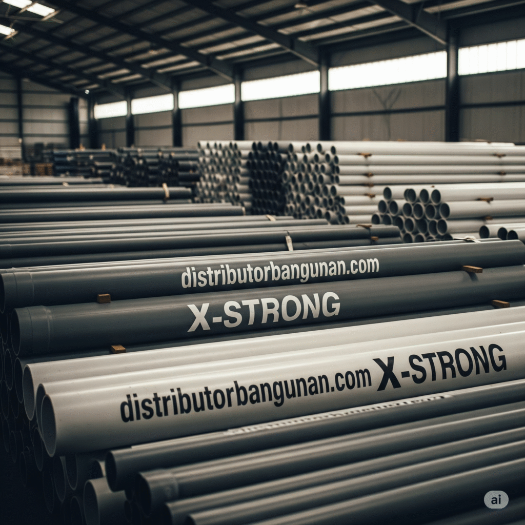 Pipa PVC untuk proyek logistik Bandung