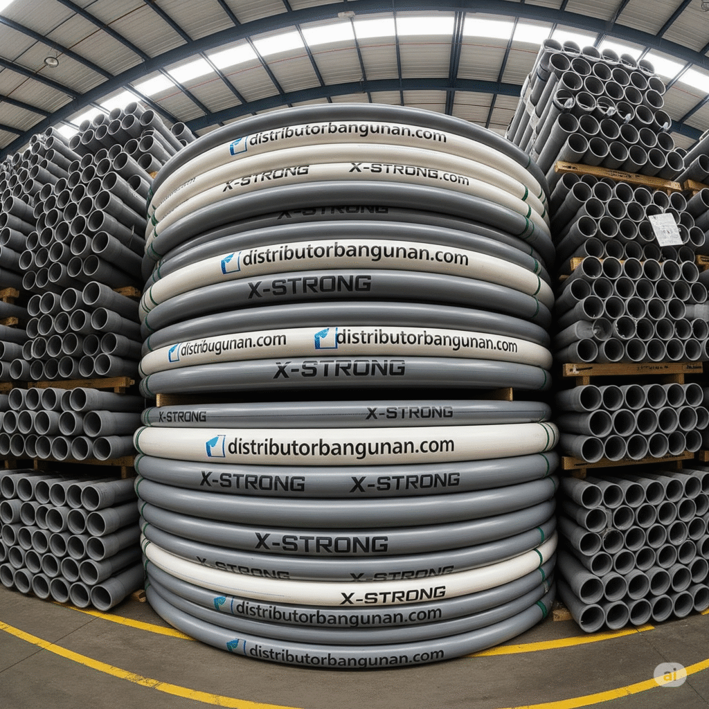 Pipa PVC untuk proyek edutech Bandung