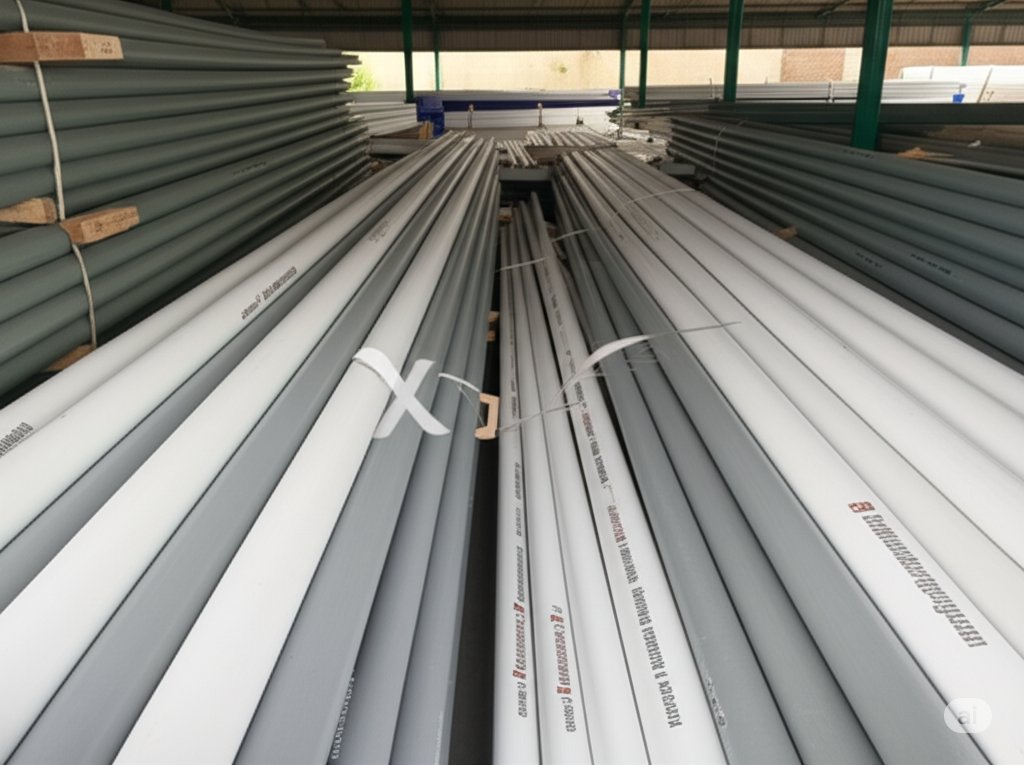 Foto Pipa PVC 1 1/4 inch standar industri Bandung