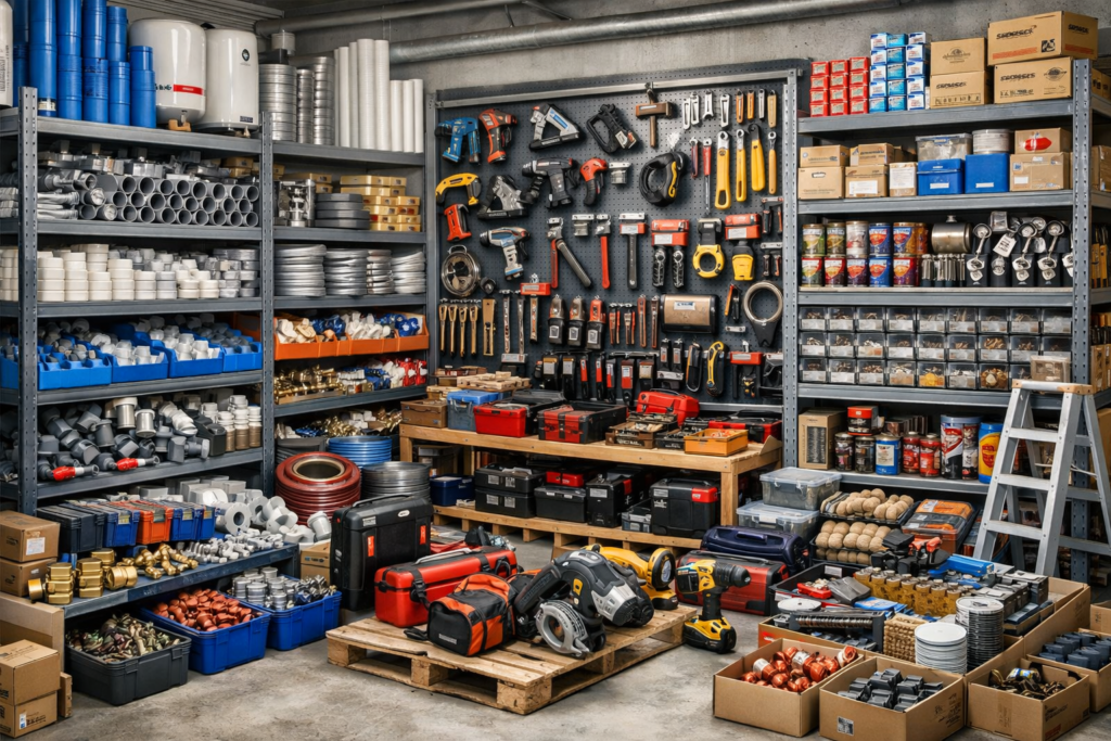 Homepage Distributor Bangunan 4 Gudang Stok