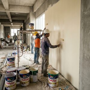 Produk Bahan Bangunan 20 Cat Tembok dan Kuas Rol