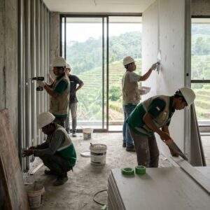 Produk Bahan Bangunan 10 Dinding Partisi