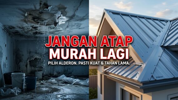 Jangan Bilang Atap Lo Kuat Kalau Belum Gini — Kesalahan Fatal Pilih Alderon ⚠️